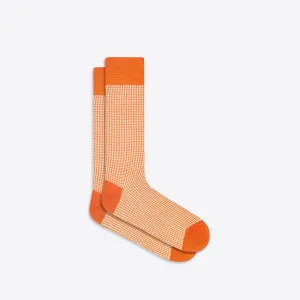Hound's Tooth Check Mid-Calf Socks