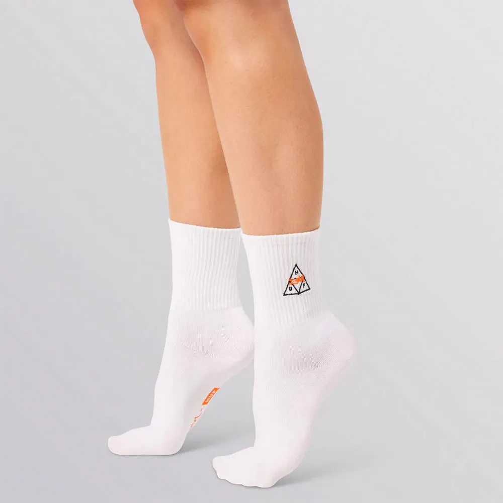 Huf - X-Girl 1/4 Socks White