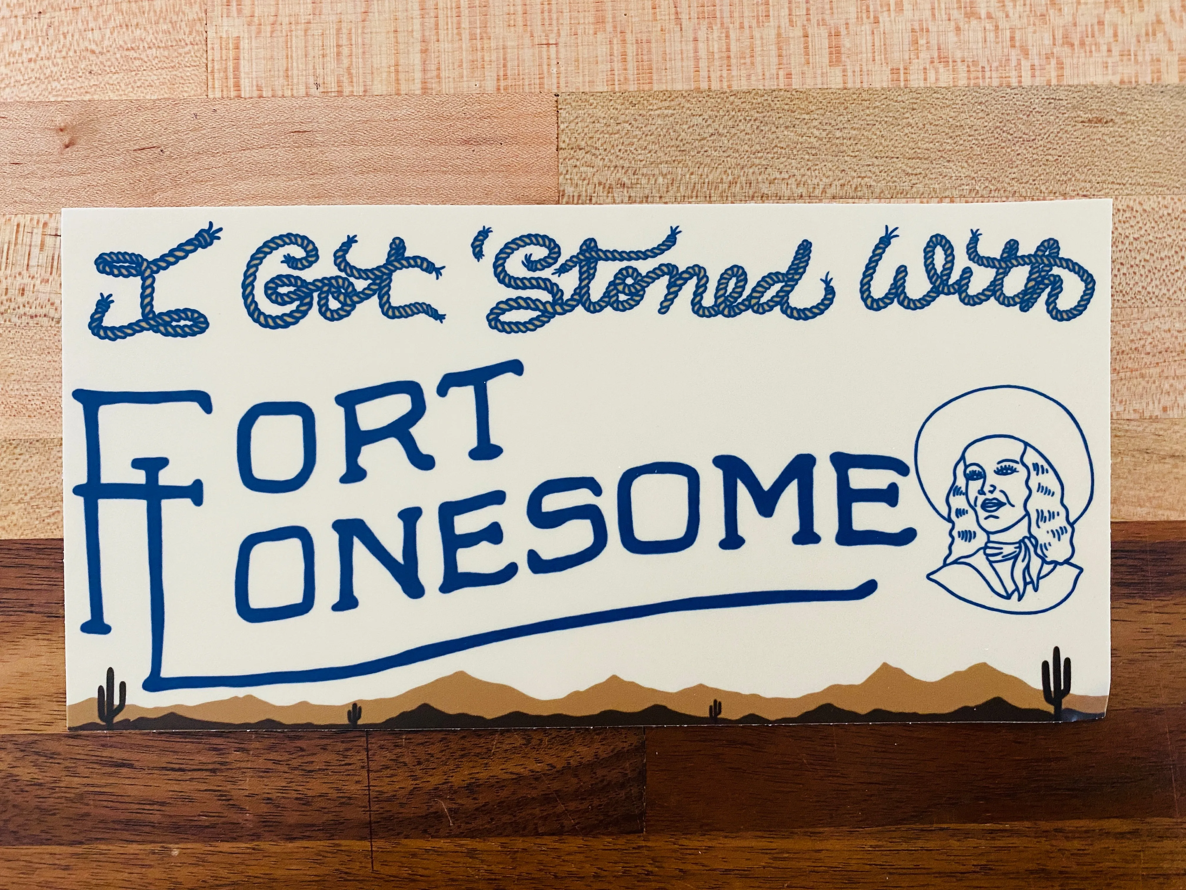 I Got 'Stoned Bumper Sticker