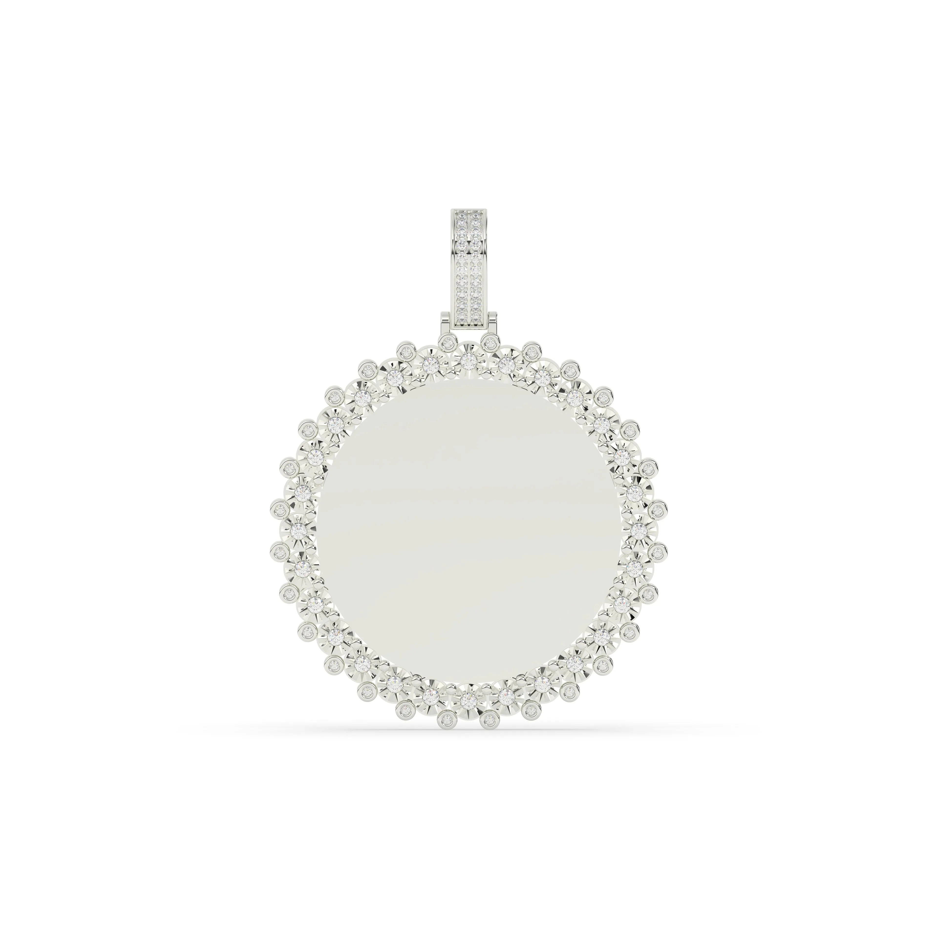 Illusion Diamond Picture Memory Pendant
