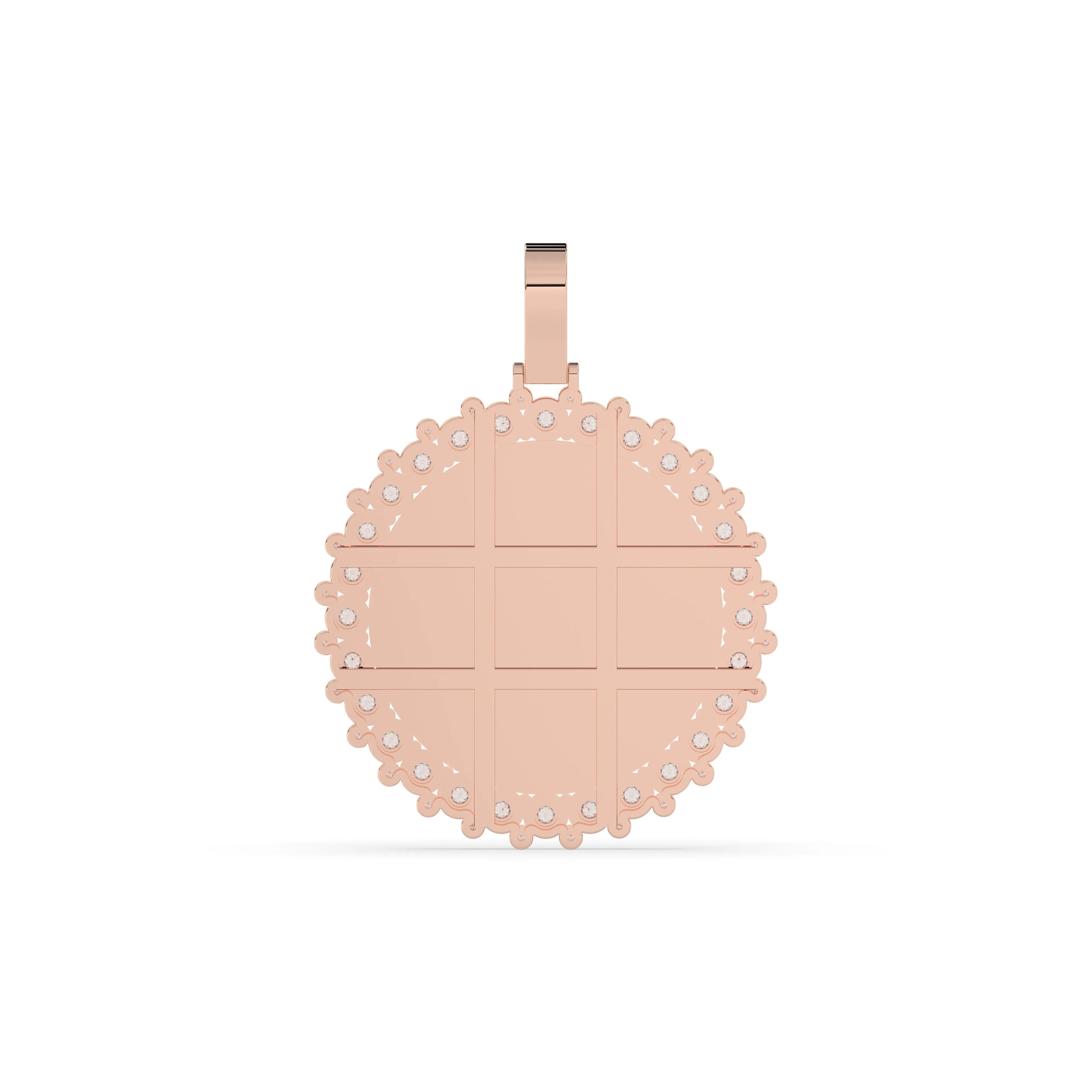Illusion Diamond Picture Memory Pendant