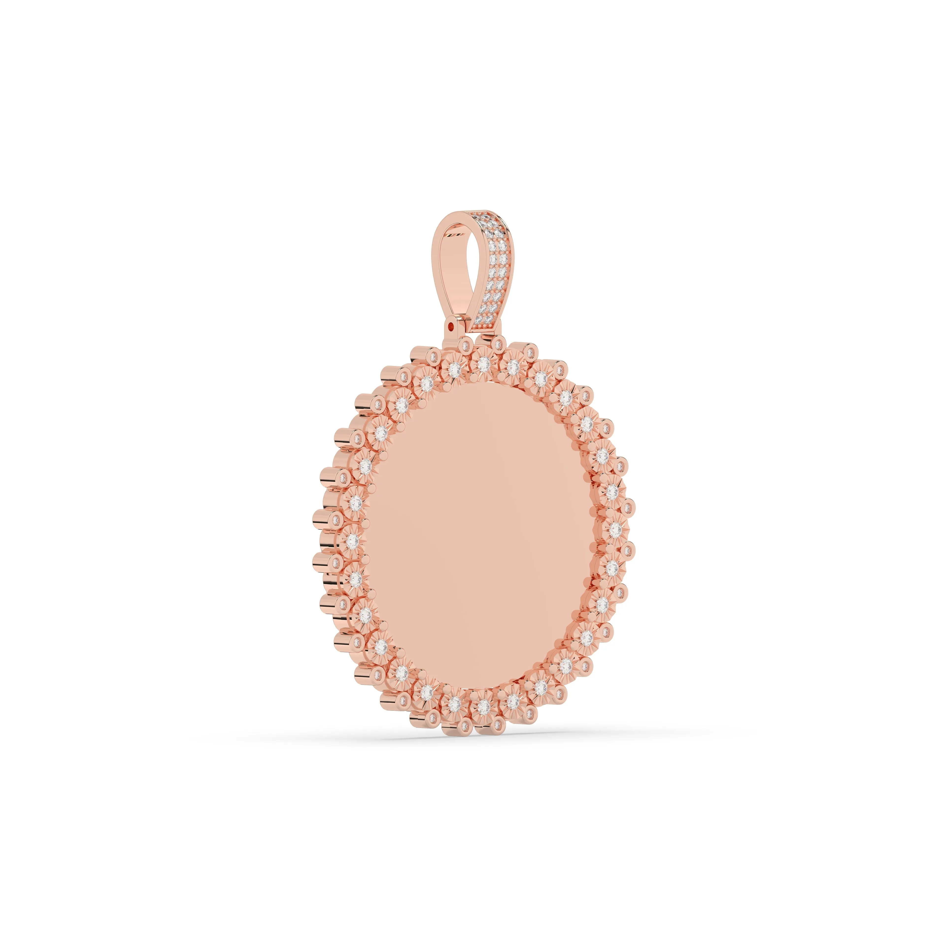 Illusion Diamond Picture Memory Pendant