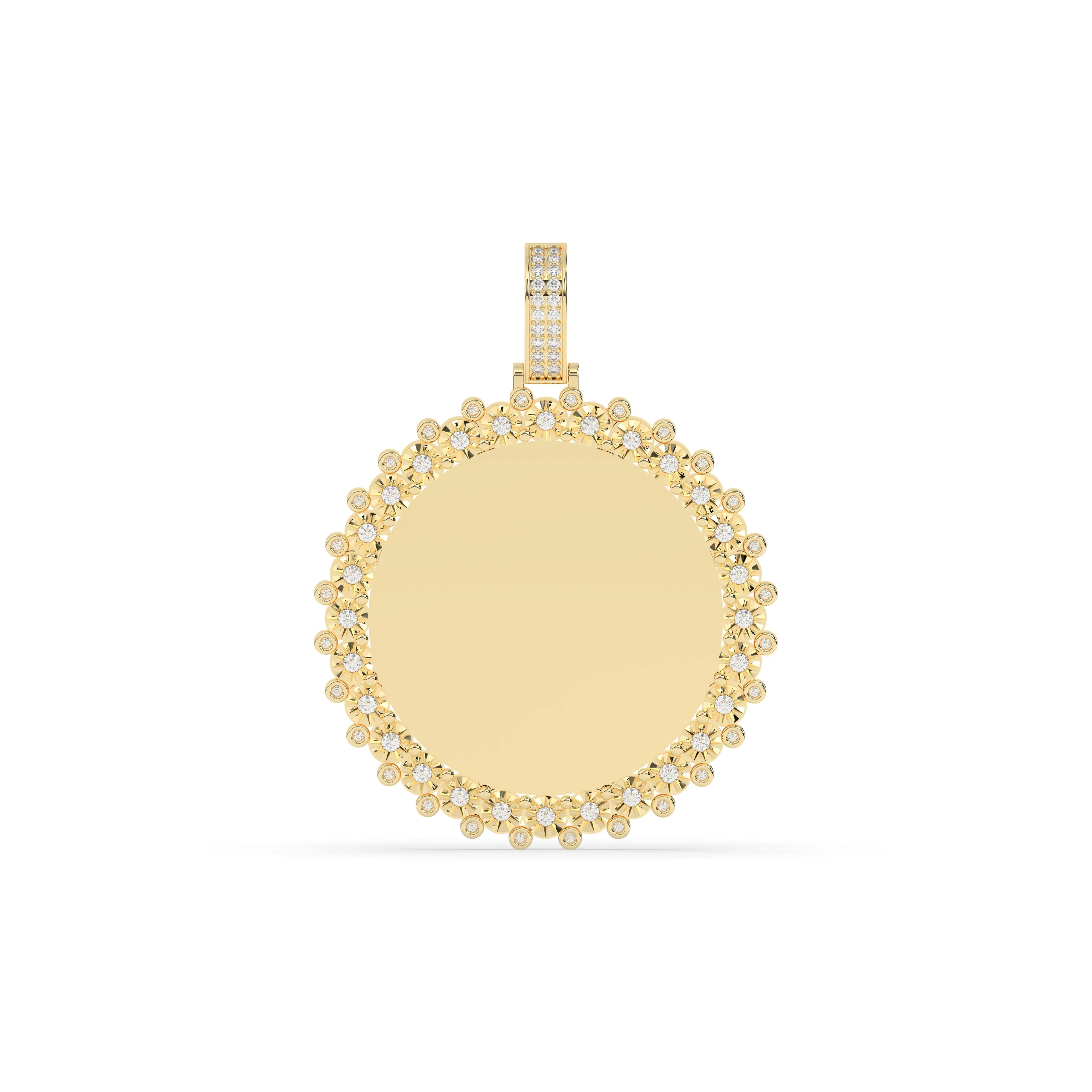 Illusion Diamond Picture Memory Pendant