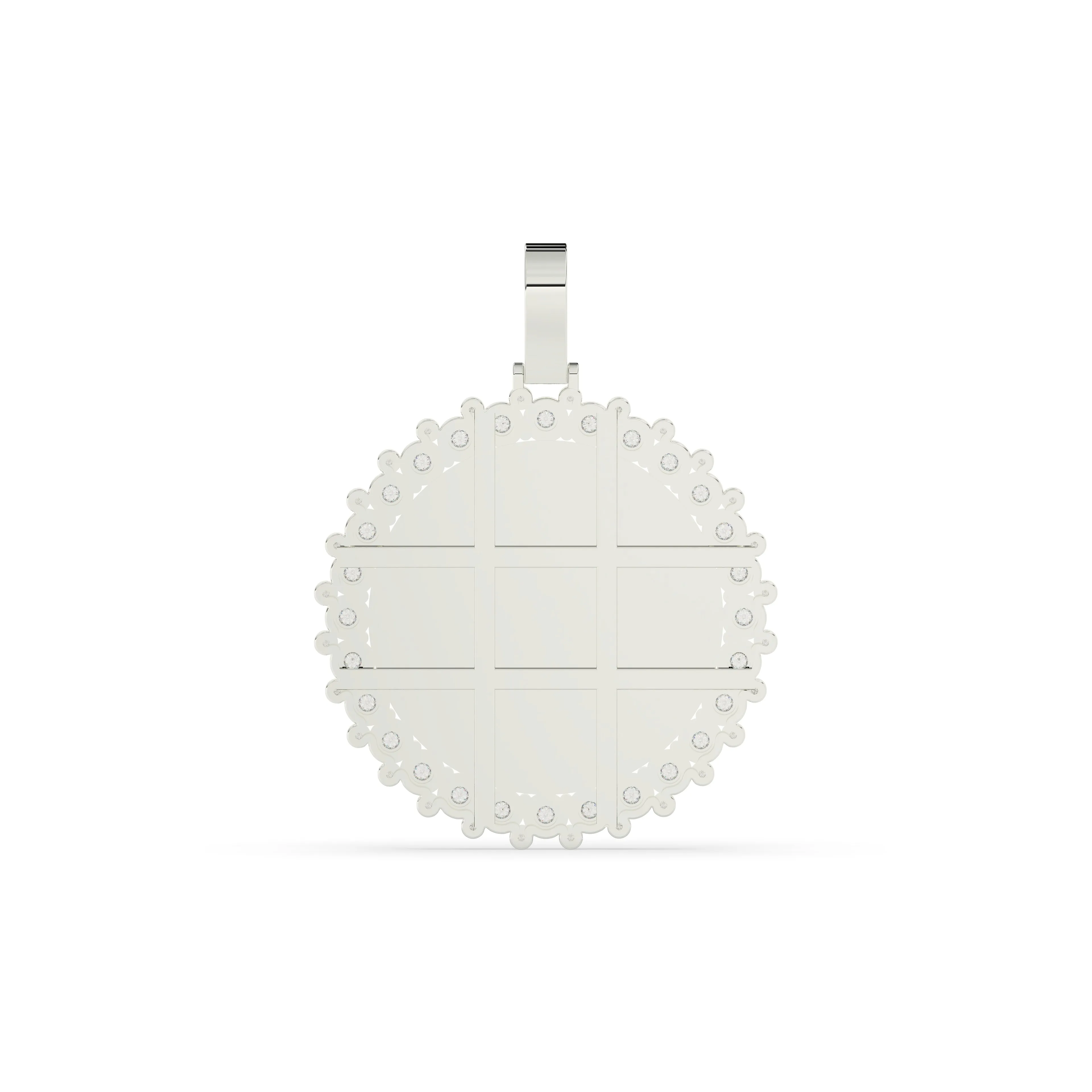 Illusion Diamond Picture Memory Pendant