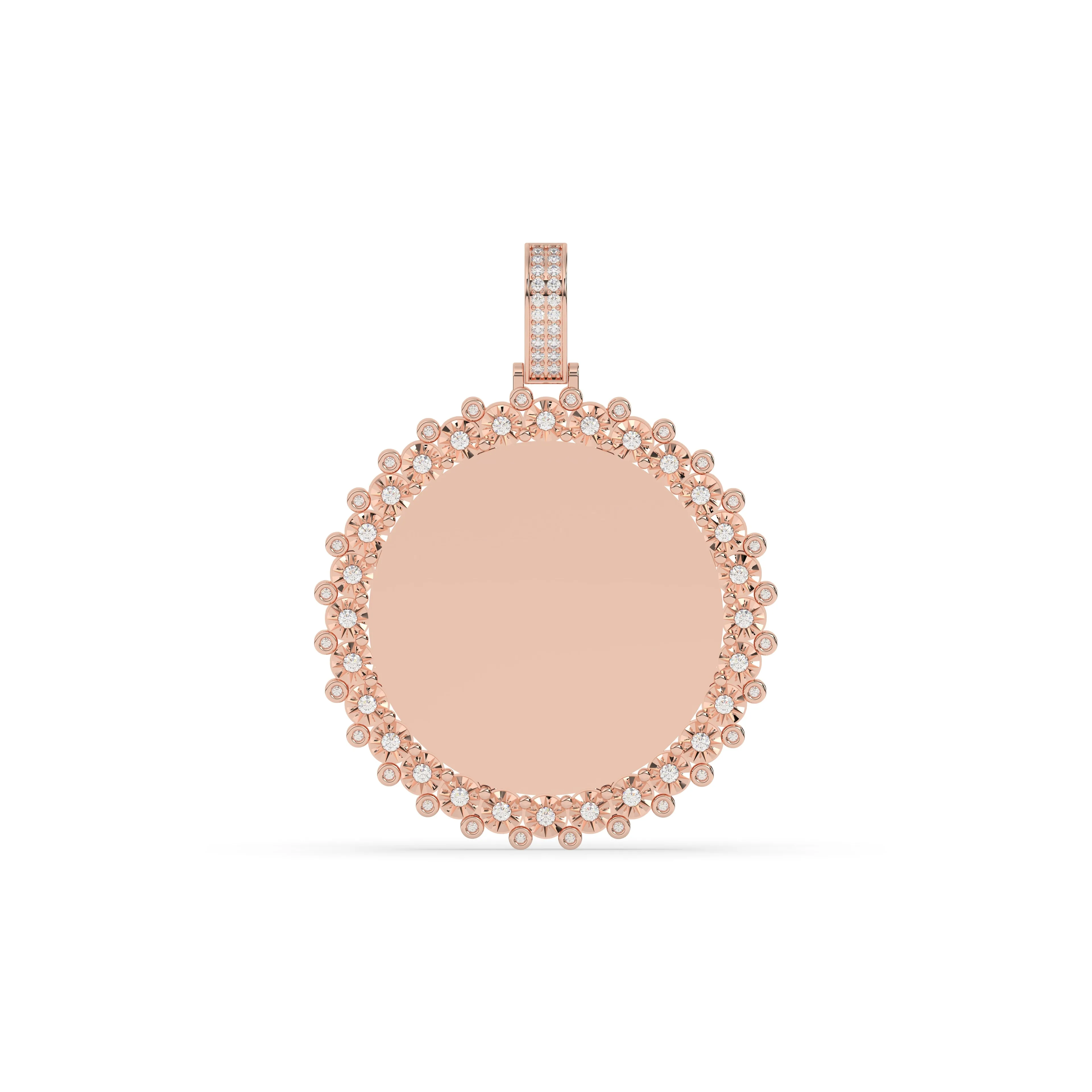 Illusion Diamond Picture Memory Pendant