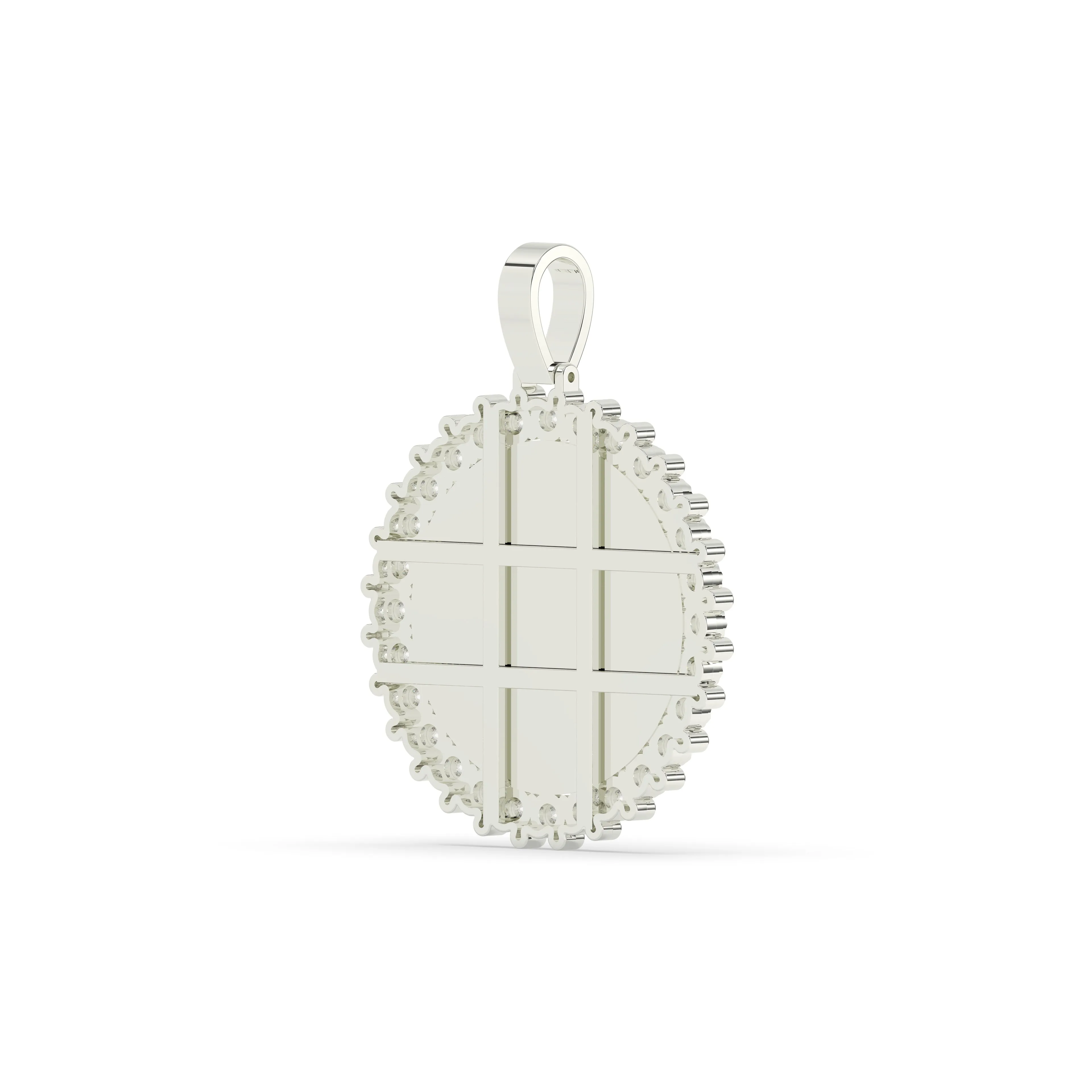 Illusion Diamond Picture Memory Pendant