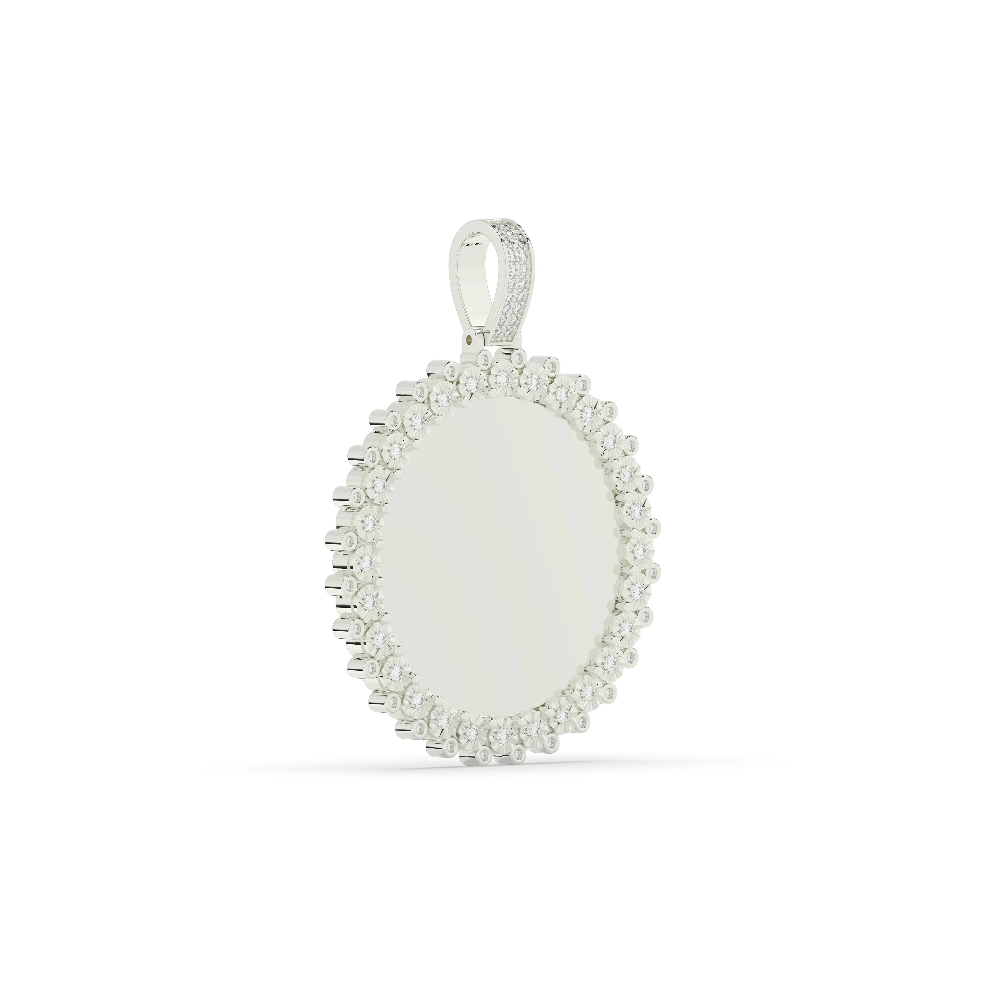 Illusion Diamond Picture Memory Pendant