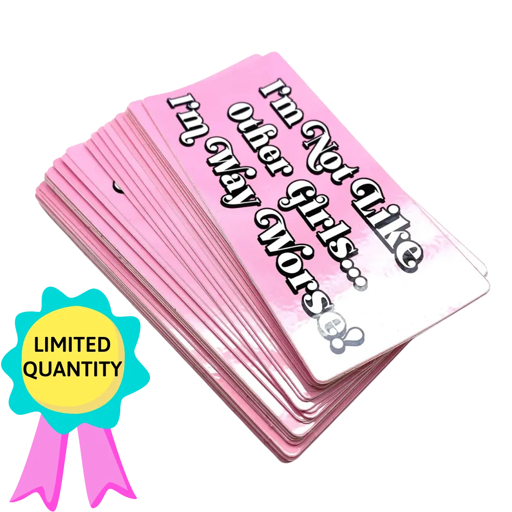 I'm Not Like Other Girls Bumper Sticker (FREE SHIPPING)