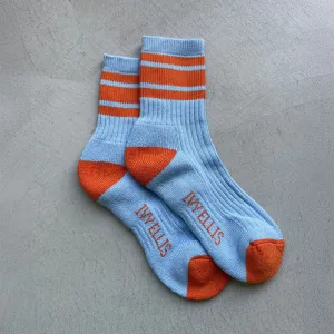 IVY ELLIS Womens Vintage Cotton Sport Socks in Son Bou