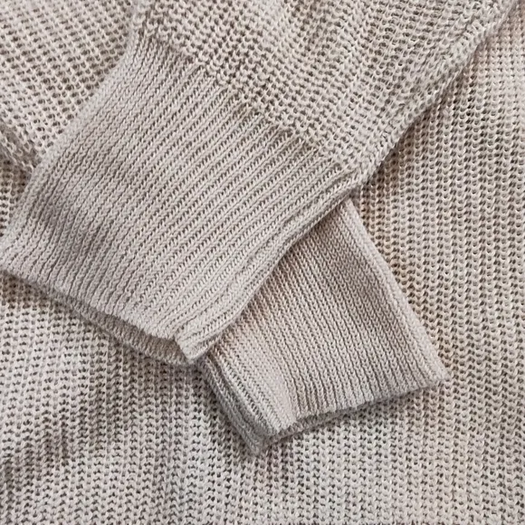 J crew relaxed cotton linen cardigan sweater