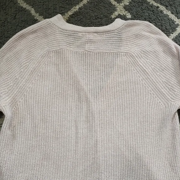 J crew relaxed cotton linen cardigan sweater