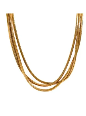 Jane Triple Loop Necklace