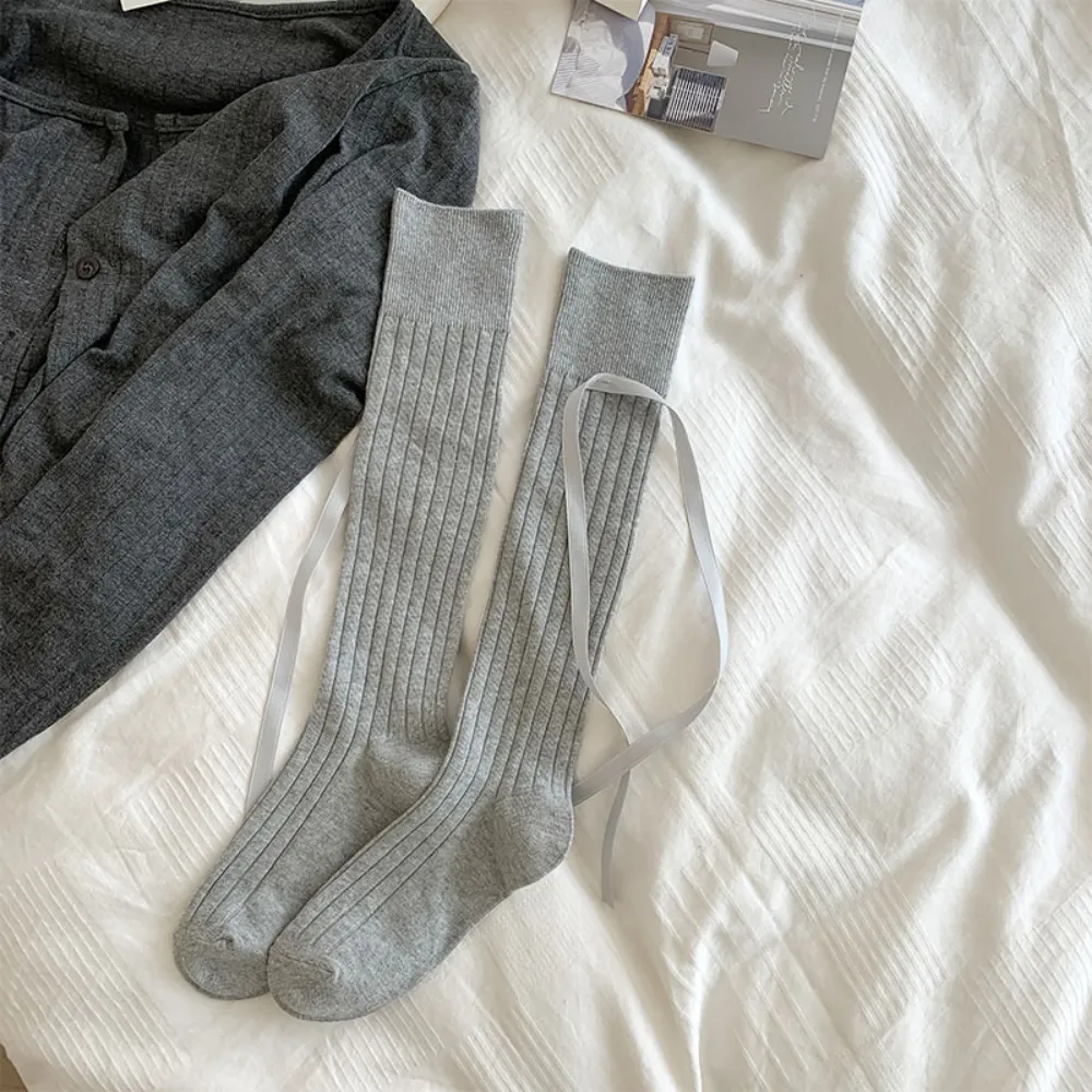 Japanese Girls Solid Color Socks