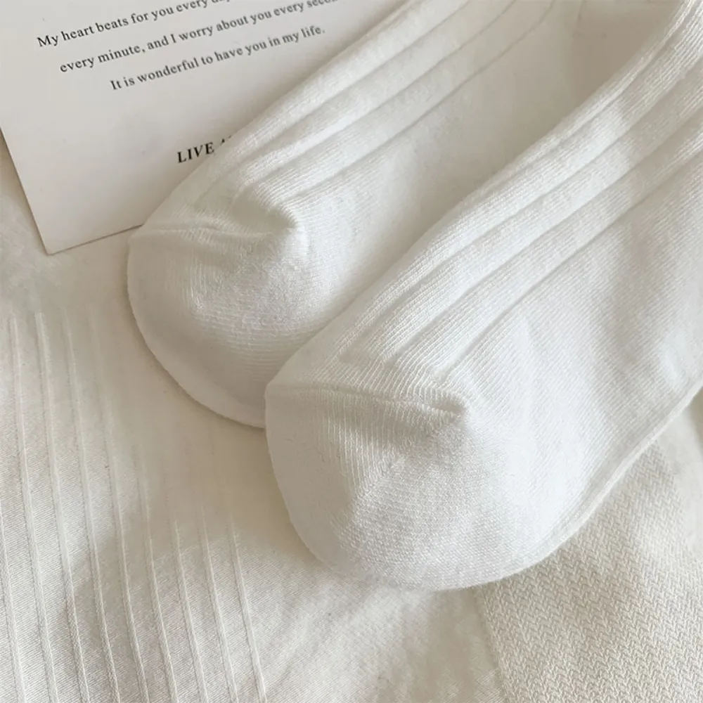 Japanese Girls Solid Color Socks