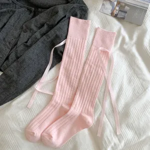 Japanese Girls Solid Color Socks