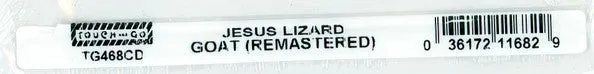 Jesus Lizard, The - Goat (Remastered) CD