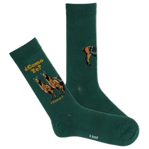 K.Bell Men's Como Te Llamas Crew Sock