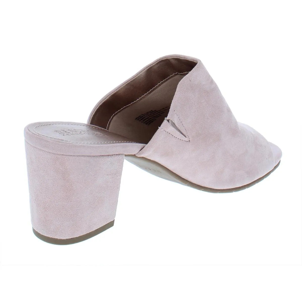 Kenneth Cole Reaction Womens Mass-Ter Mind Solid Open Toe Mules