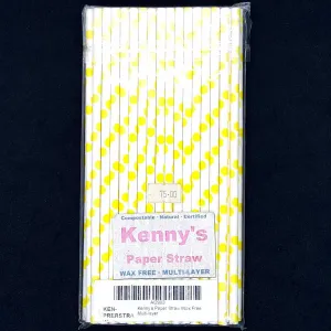 Kenny's Paper Straw Wax Free Multi-Layer