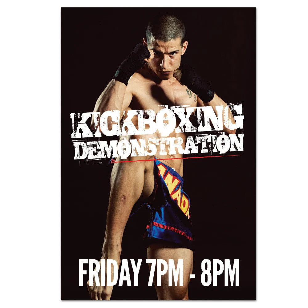 Kickboxing Demo Cling
