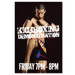 Kickboxing Demo Cling