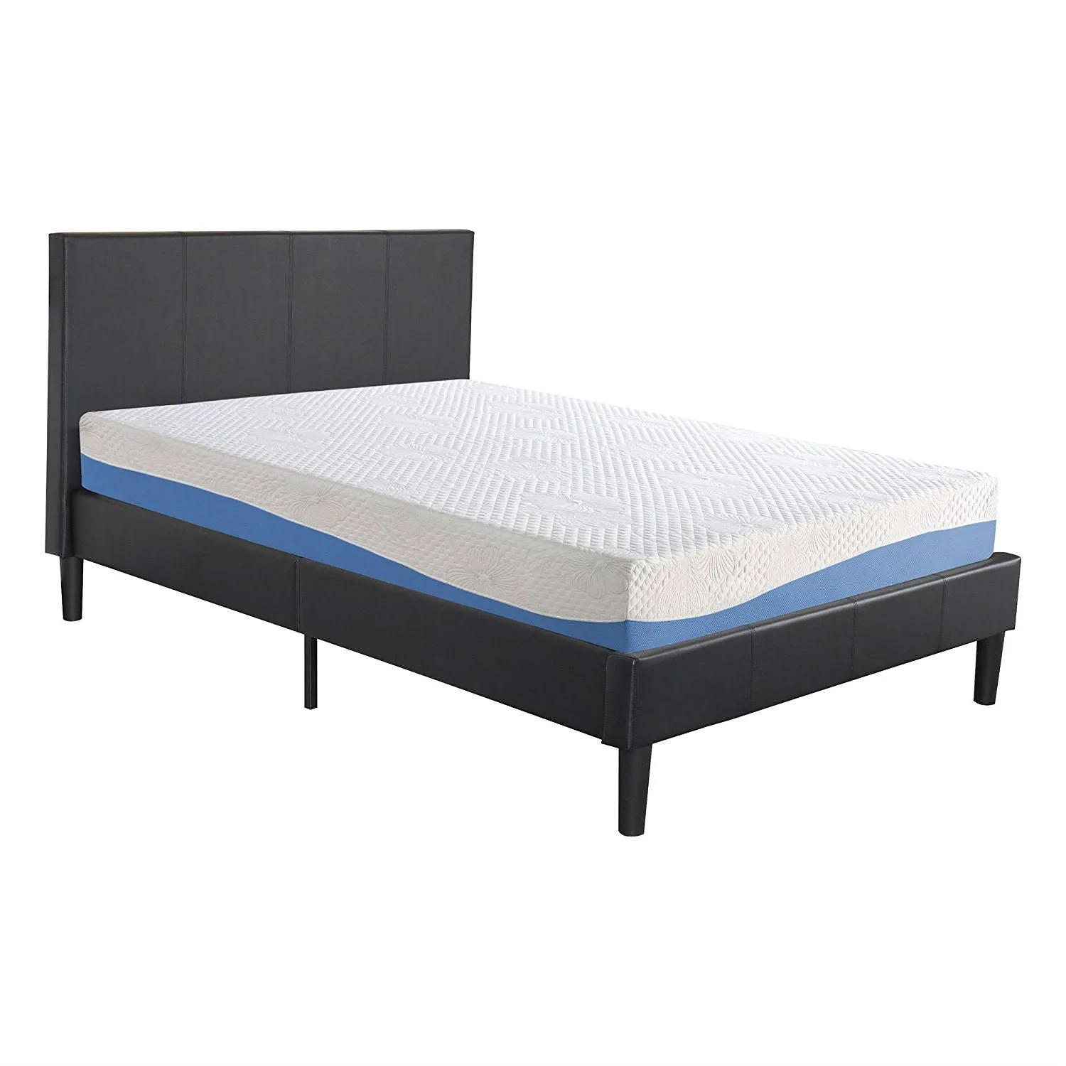 King size 10-inch Memory Foam Mattress with Gel Infused Comforter Layer