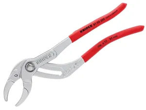 KNIPEX Plastic Pipe Grip Pliers Chrome 250Mm - 80Mm Capacity