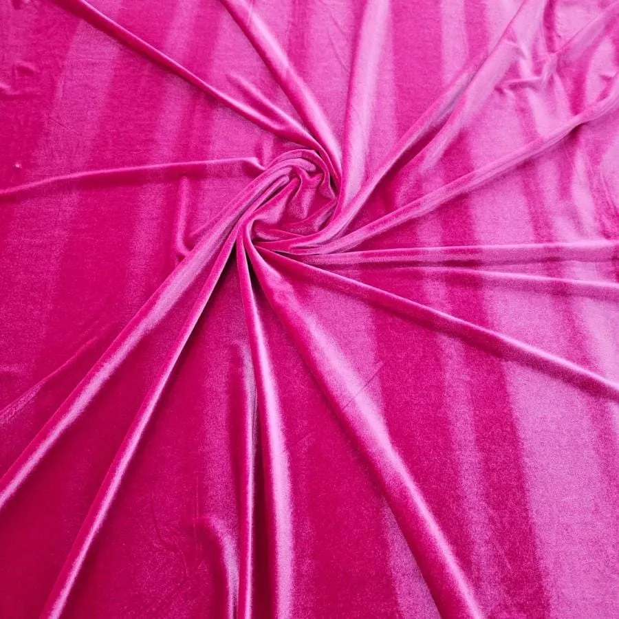 Korean Stretch Velvet Fabric 150cm