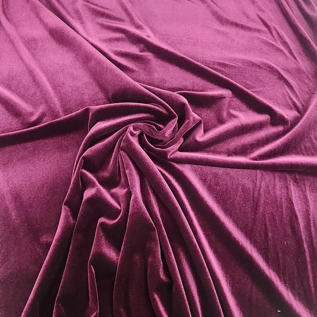 Korean Stretch Velvet Fabric 150cm