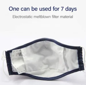 Kutehealth Designed Printed Washable Mouth Cover with 3Pcs 5 Layers Filters -NewYorkStatueofLiberty