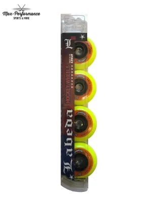 Labeda Yellow Gripper Rollerblade Wheels