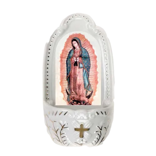 Lady of Guadalupe Holy Water Font