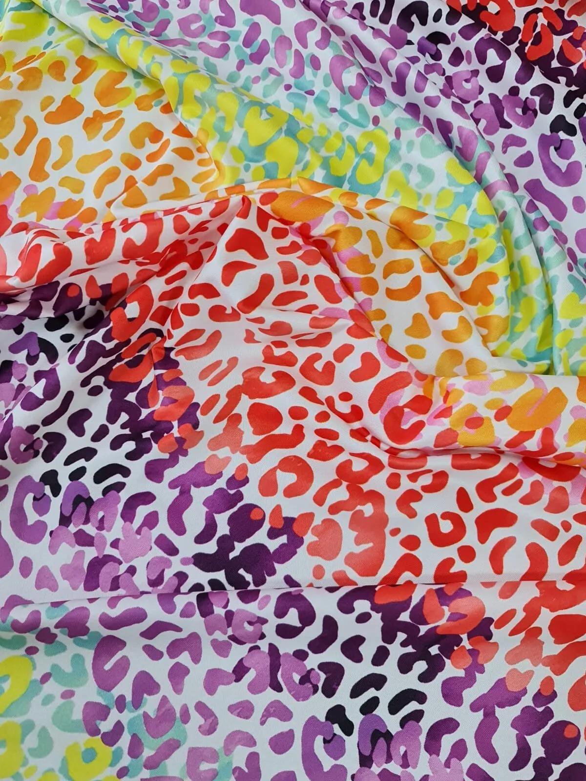 Leopard Print Fabric - Animal Print Material for Sewing Projects