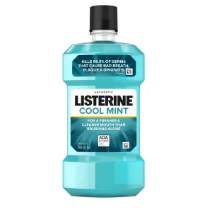 Listerine Cool Mint Antiseptic Mouthwash, 250 mL
