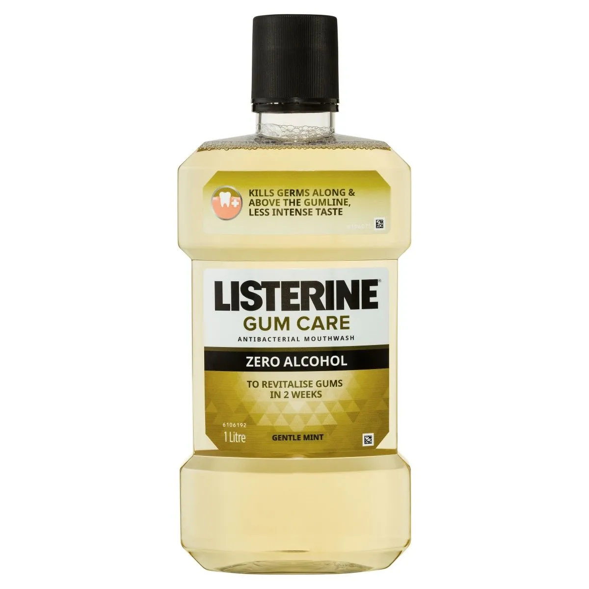 Listerine Gum Care Zero Alcohol Mouthwash 1L