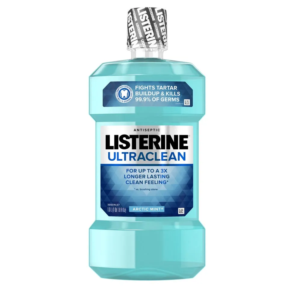 Listerine Ultraclean Arctic Mint Antiseptic Mouthwash