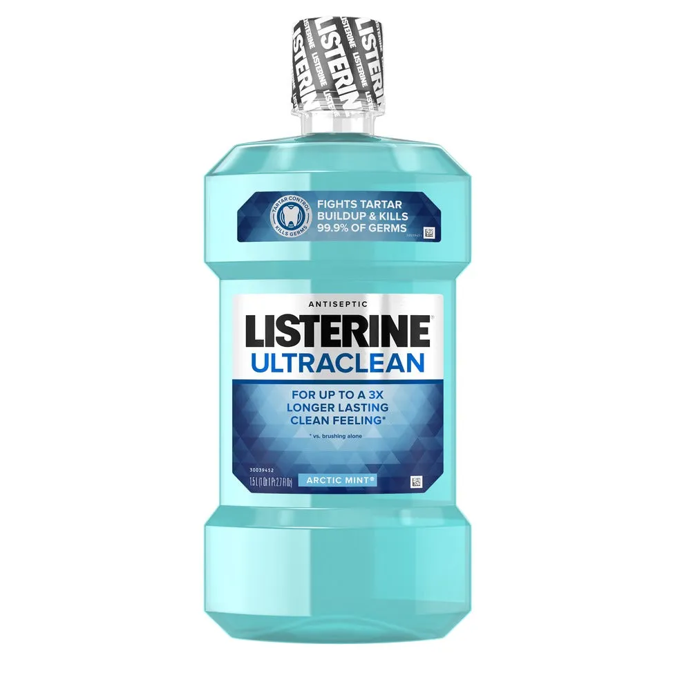 Listerine Ultraclean Arctic Mint Antiseptic Mouthwash
