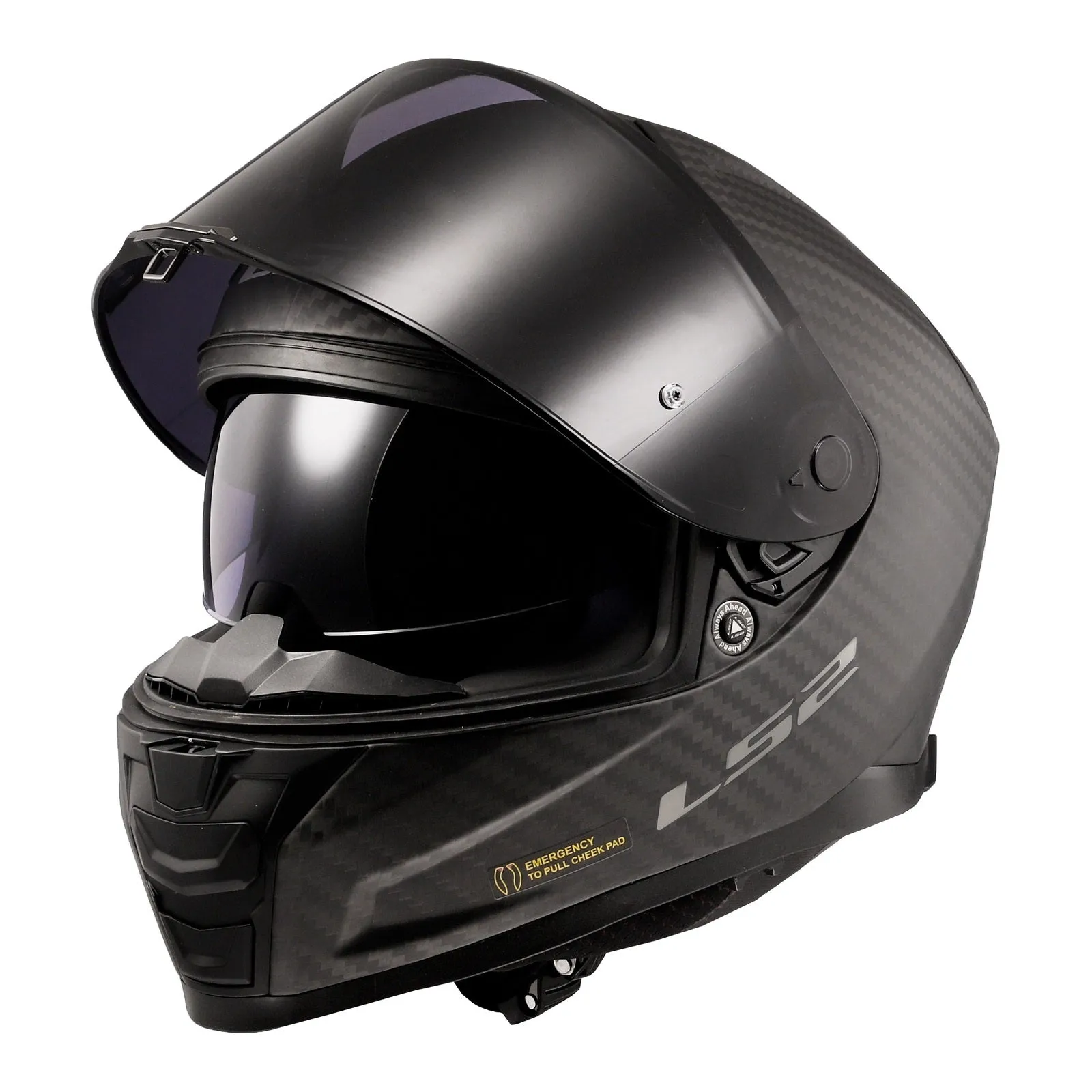 LS2 FF811 Vector II Carbon - Gloss 06