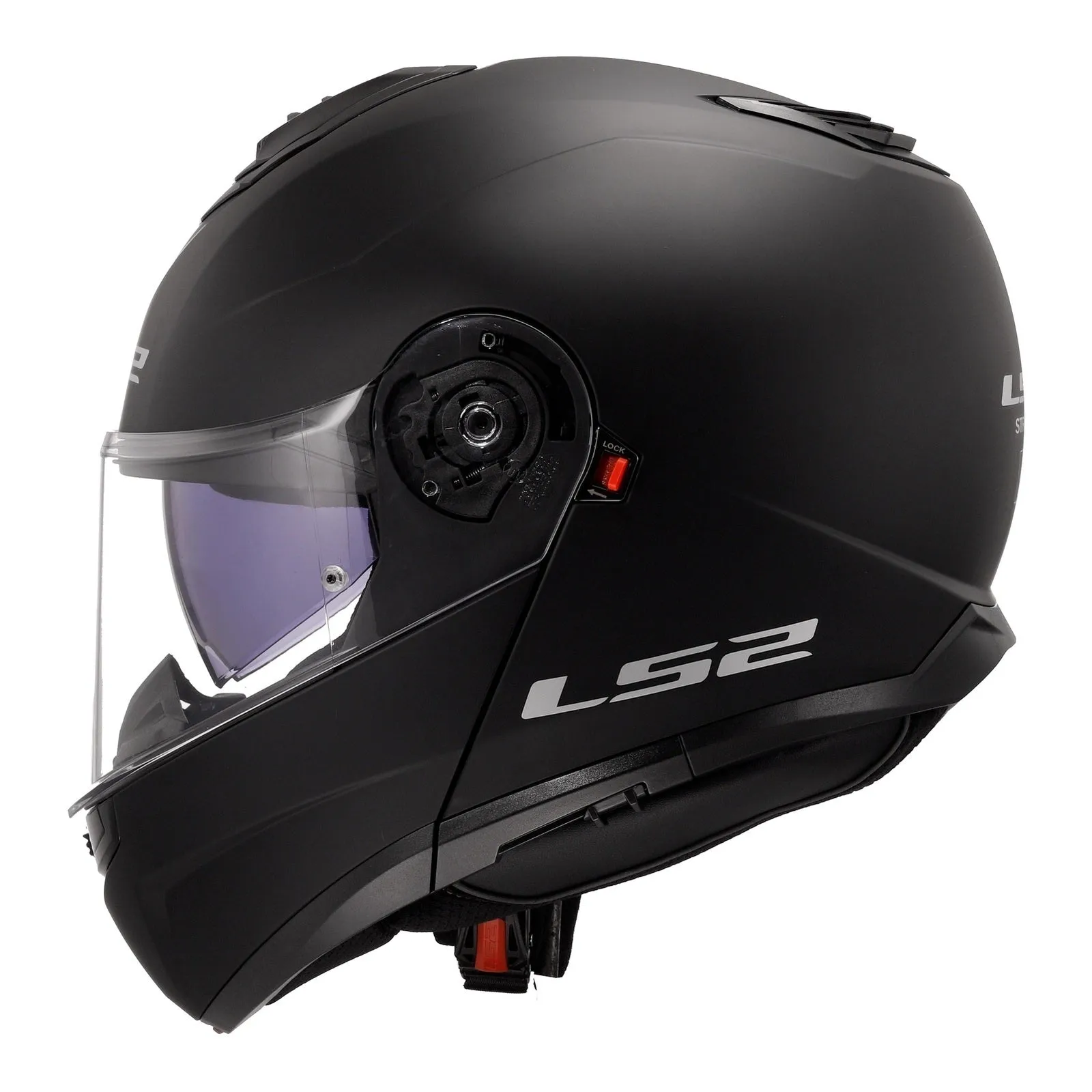 LS2 FF908 Strobe II Helmets - Matte Black 06