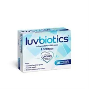 Luvbiotics | Original Dental Lozenges 30 Tablet | 30 tablet