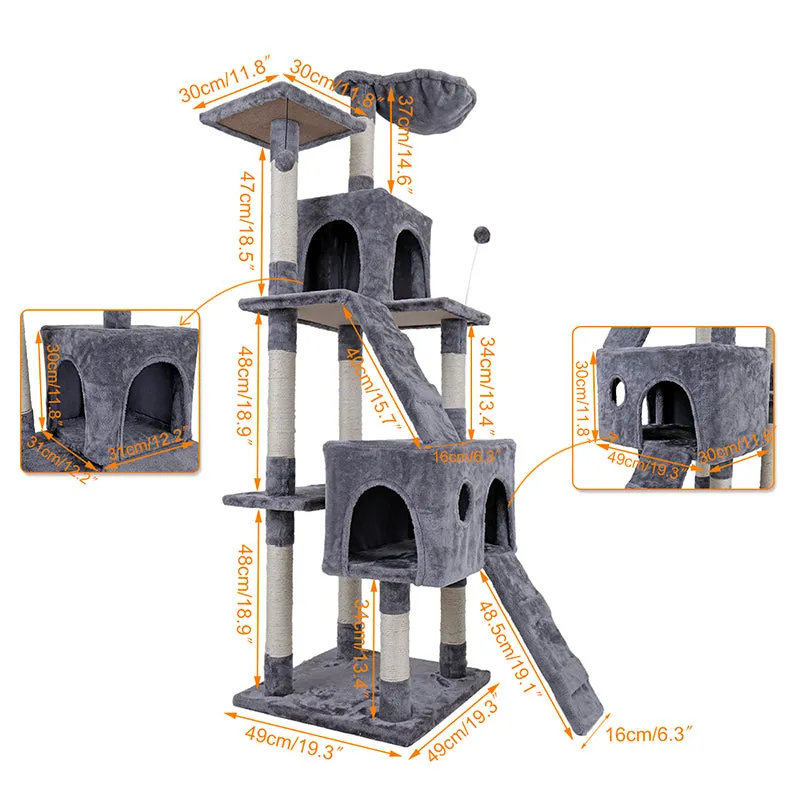 Luxury Multi-layer Cat Condo House