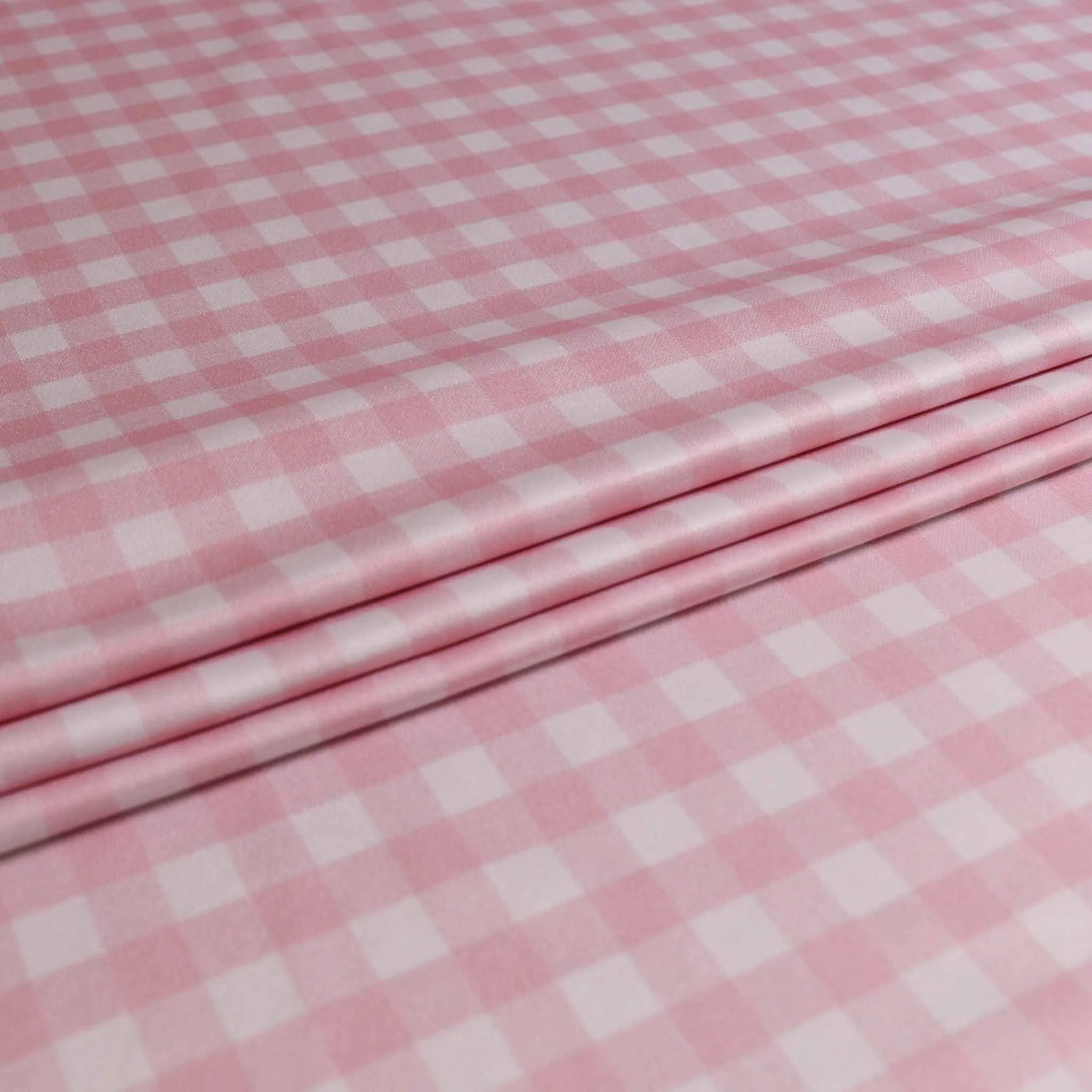 Lycra Jersey Fabric - Pink, off-white