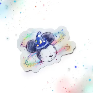 Magic Mouse Holographic Sticker
