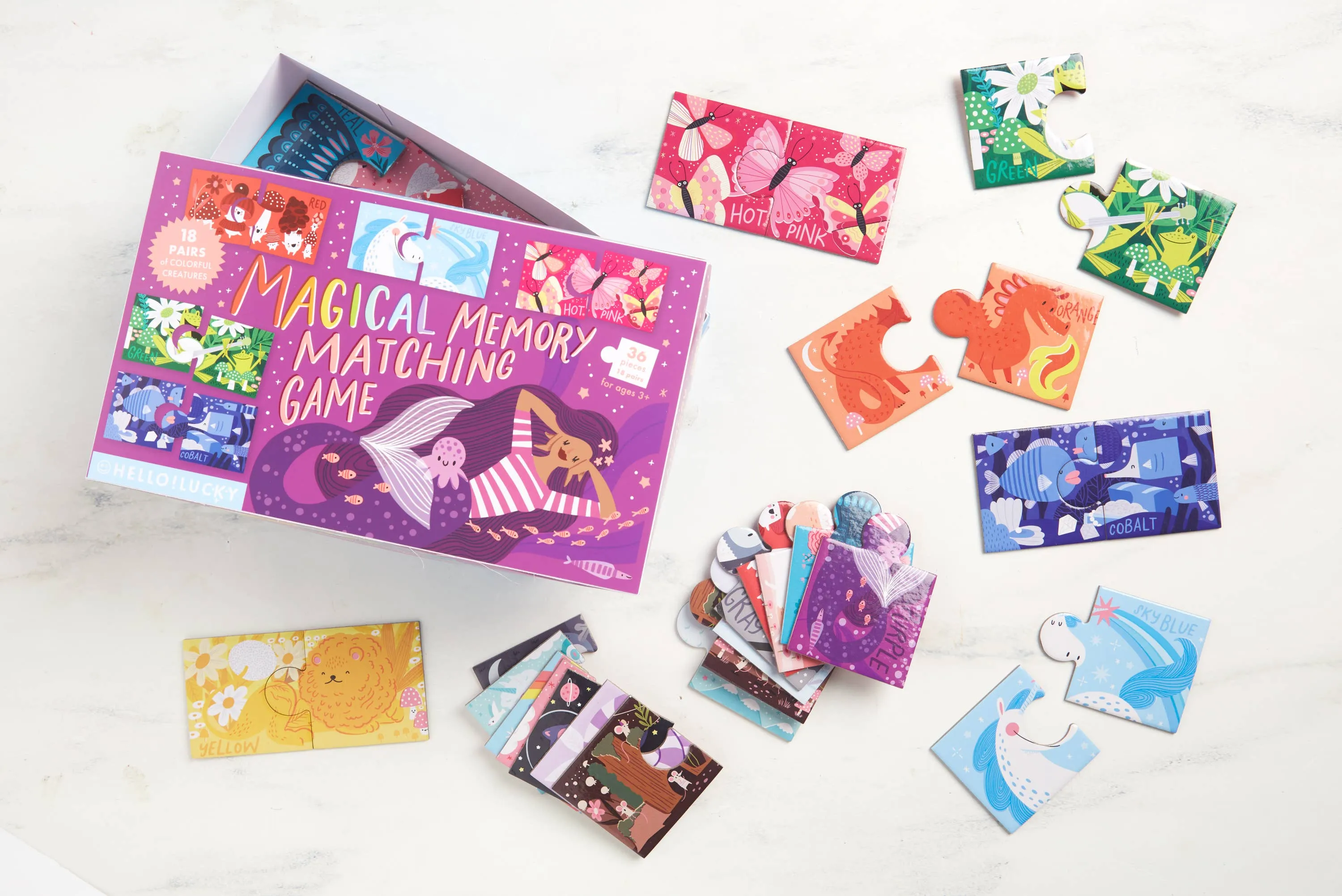 Magical Memory Puzzle Pairs