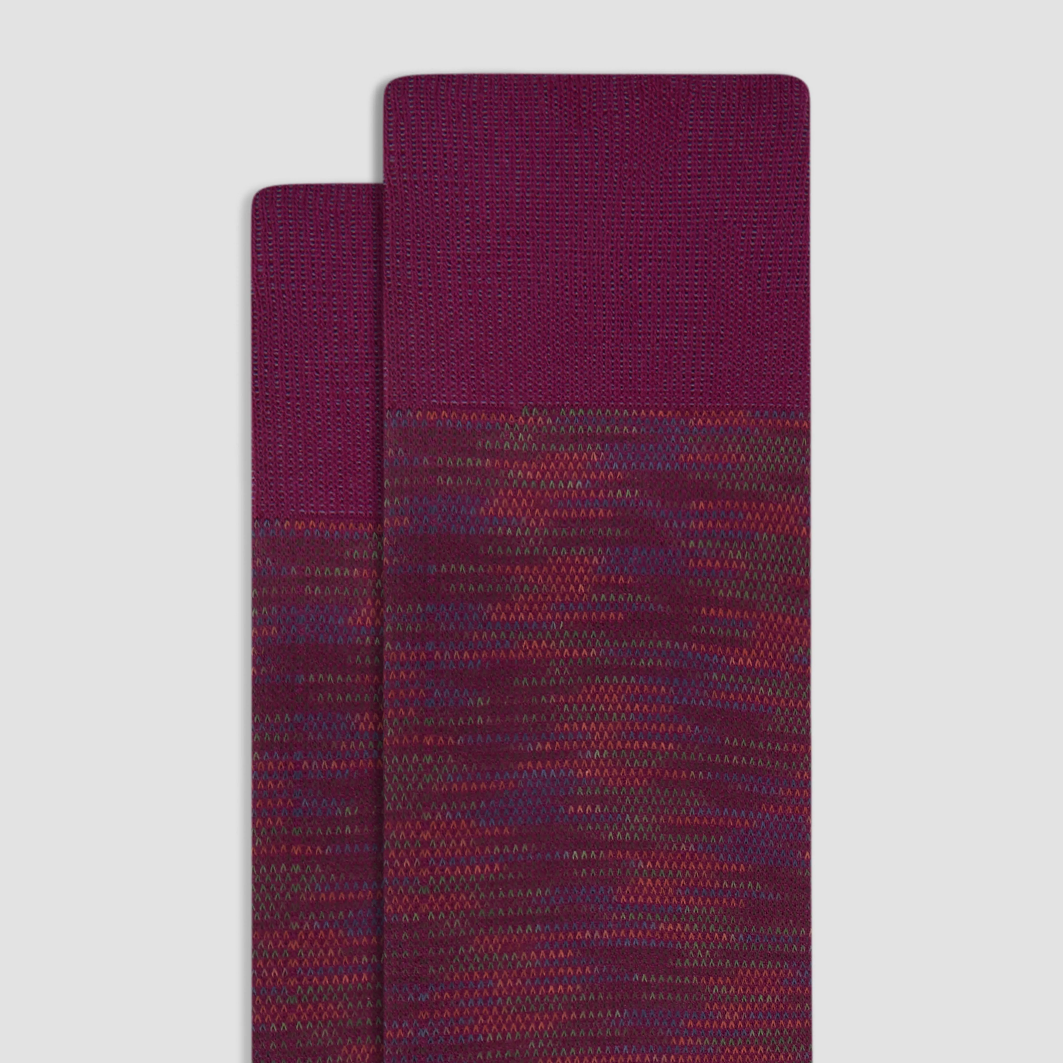 Marled Mid-Calf Socks