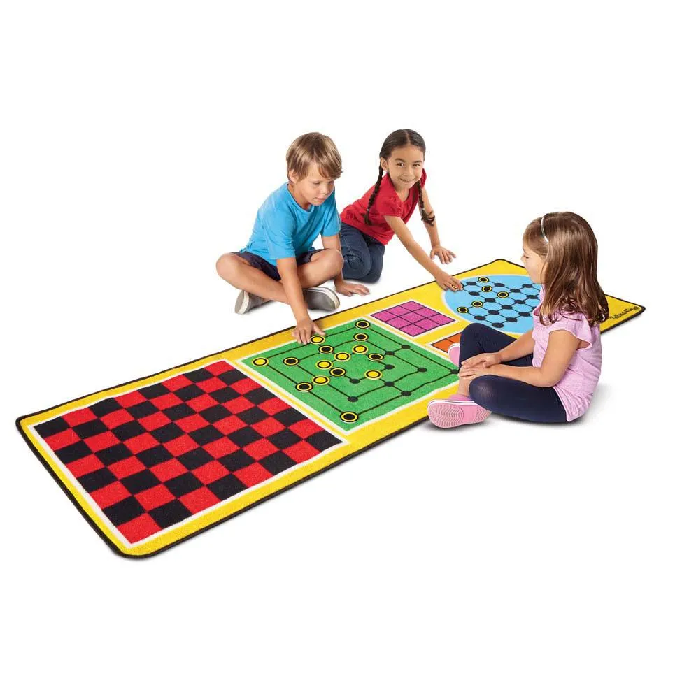 Melissa & Doug 4-in-1 Game Rug