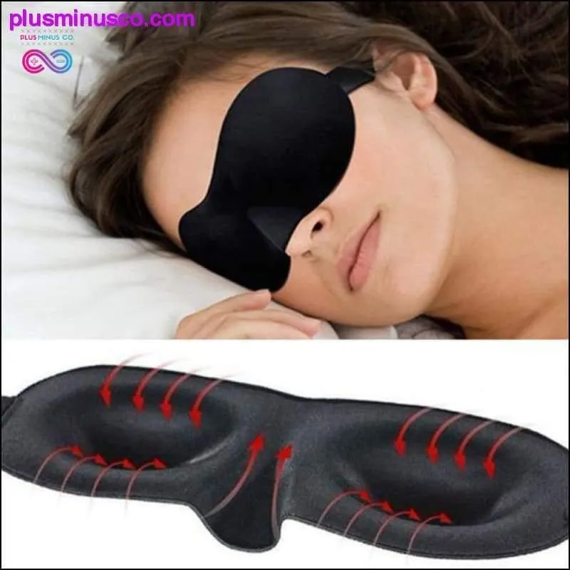 Memory Foam Eye Masks with FREE Ear Plugs