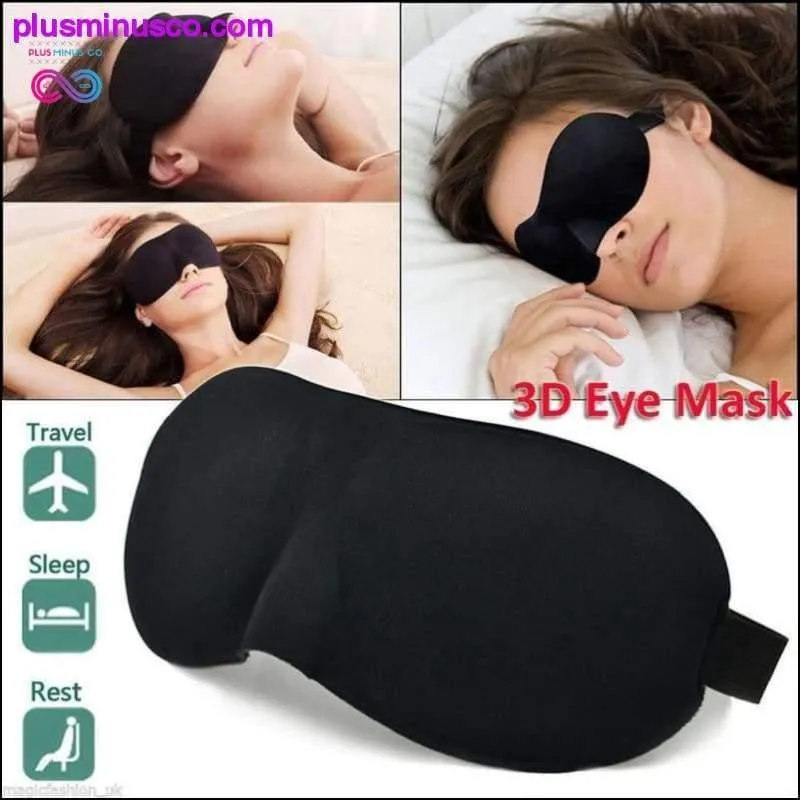 Memory Foam Eye Masks with FREE Ear Plugs