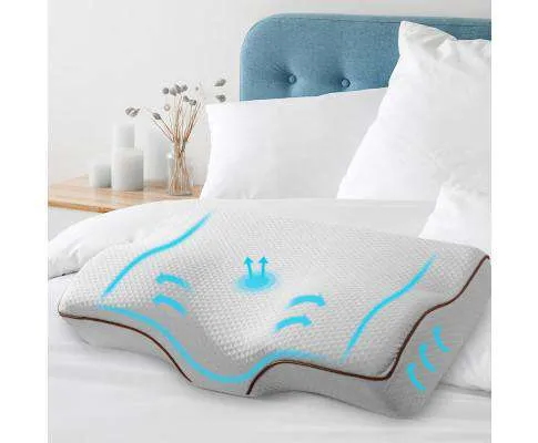 Memory Foam Pillow Neck Pillows Contour Rebound Pain Relief Support