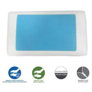Memory Foam Pillow With Cooling Gel